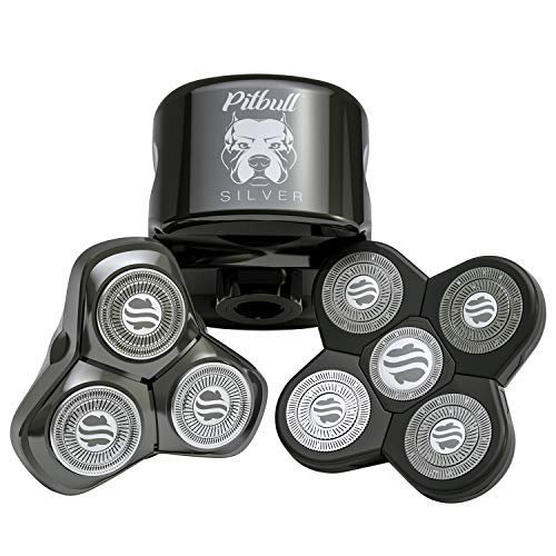 Pitbull silver plus head and face shaver