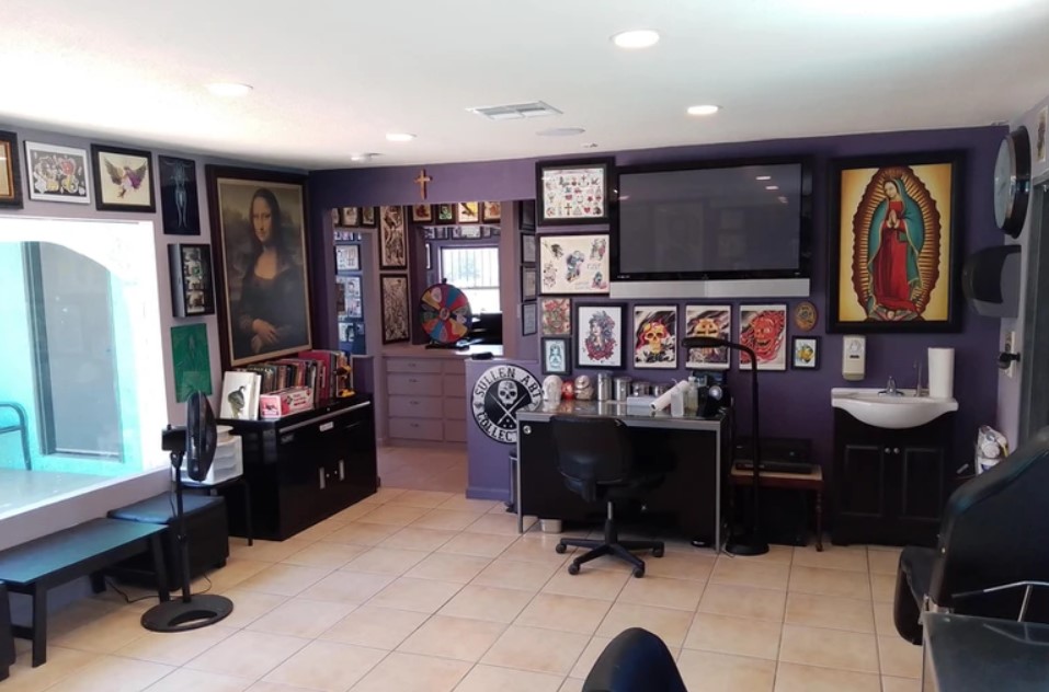 black and grey tattoo artist Lancaster CA